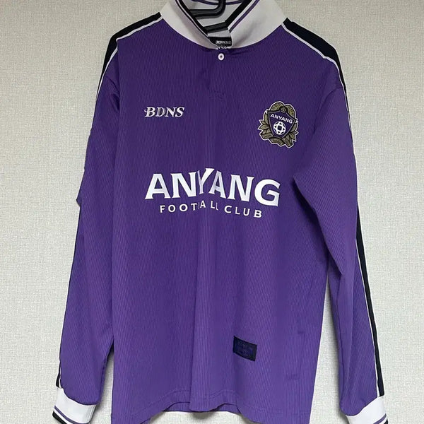 [BUNJANG] BaduNERS FC Anyang Collaboration Long Sleeve Jersey M / 빠더너스 BDNS fc안양 콜라보 롱슬리브