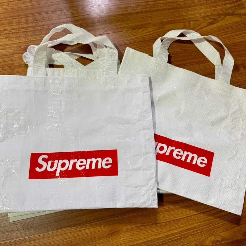 [BUNJANG] Supreme Small Taplin Bag Shopping Bag / 슈프림 쇼핑백 타포린백 소형 사이즈