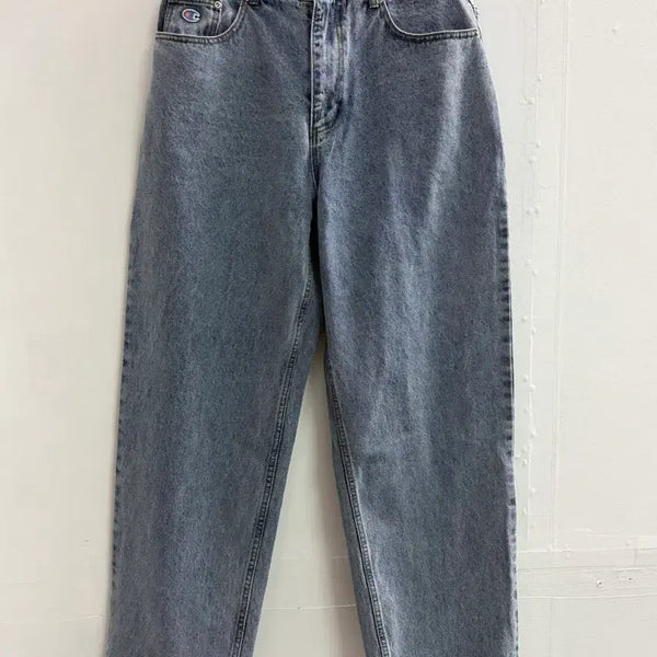 [BUNJANG] Wekendors x Champion Light Wash Denim Pants / 위캔더스x챔피온 연청데님팬츠