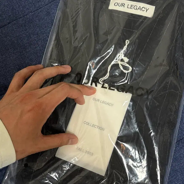 [BUNJANG] Our Legacy Frontier Shirt Black / 새상품 아워레가시 프론티어 셔츠 블랙 50