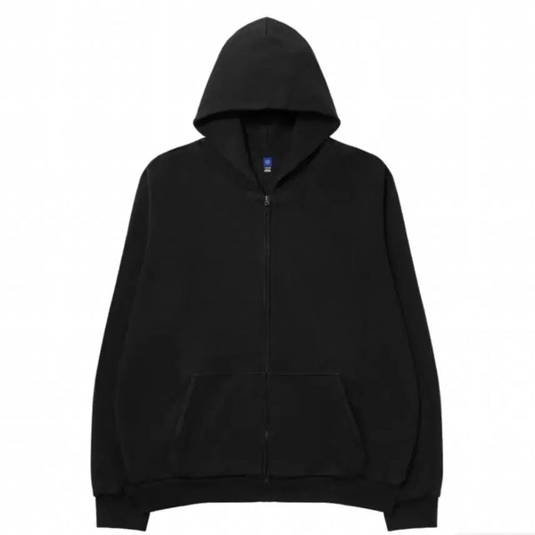 [BUNJANG] YZY Zip-Up Hoodie Black L / 이지 YZY 집업 후드 블랙 L사이즈