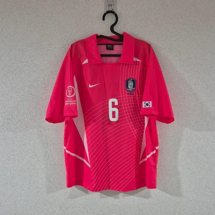 [BUNJANG] 2002 Korea National Football Team Yoo Sang-Chul Jersey Nike Short Sleeve L / 2002월드컵 대한민국 국대 유상철유니폼 나이키반팔