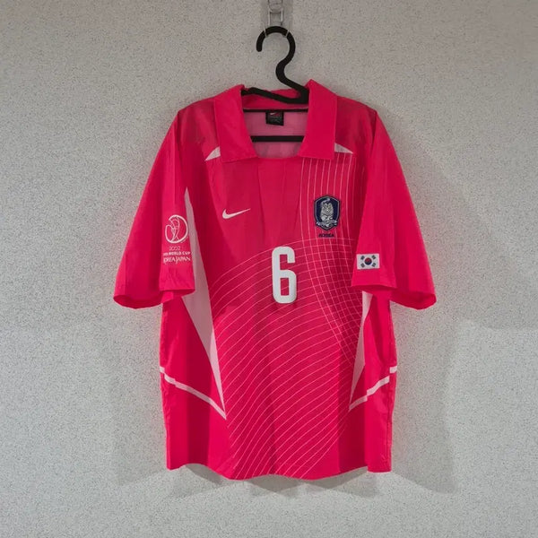 [BUNJANG] 2002 Korea National Football Team Yoo Sang-Chul Jersey Nike Short Sleeve L / 2002월드컵 대한민국 국대 유상철유니폼 나이키반팔