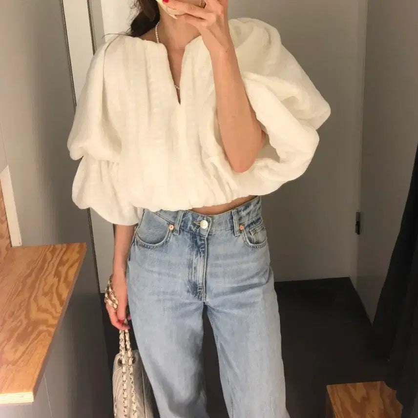 [BUNJANG] Calliedi Blouse / 캘리에디 블라우스