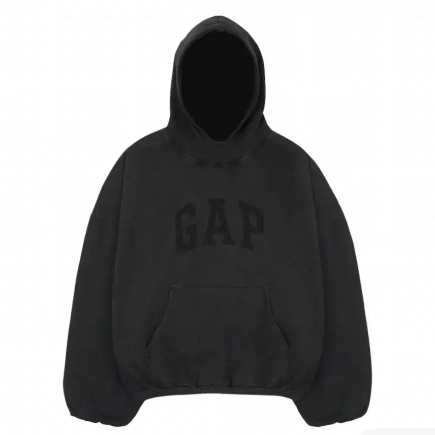 [BUNJANG] YZY Gap Engineered by Balenciaga Dove Hoodie Washed Black / 이지 발렌시아가 도브 후드 워시드 블랙 S사이즈