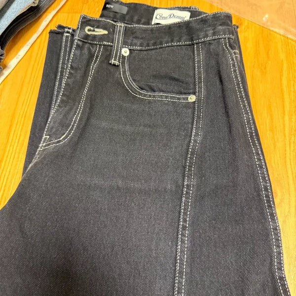 [BUNJANG] R2W Webby Denim Black Pants (Size 1) / R2W 웨비 데님 블랙