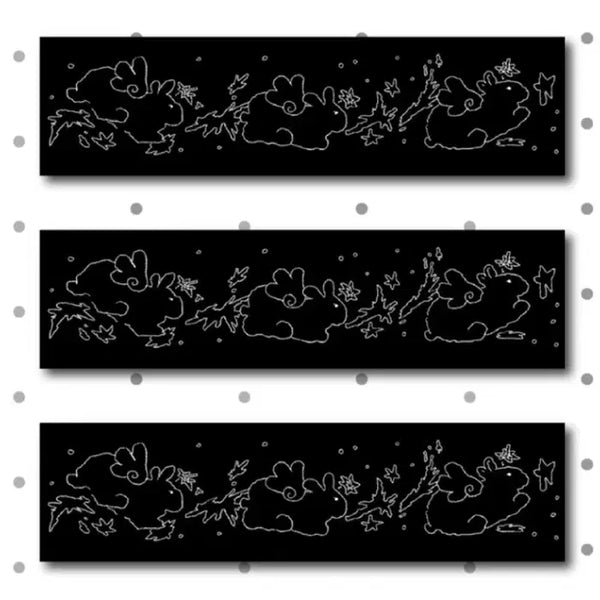 [BUNJANG] StreeCo Runnin' Bunny Washi Tape / 스트리코 runnin' bunny 마테