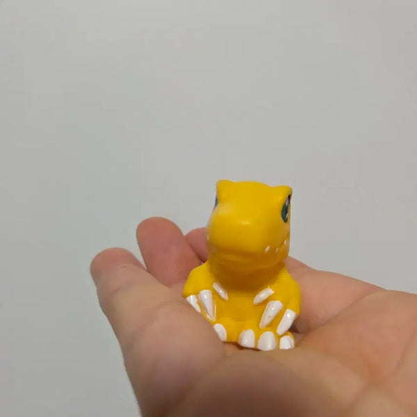 [BUNJANG] Digimon Adventure Agumon Finger Puppet Figure / 캐릭터 인형 피규어 고전 만화 굿즈 디지몬 어드벤처 아구몬 손가락인형