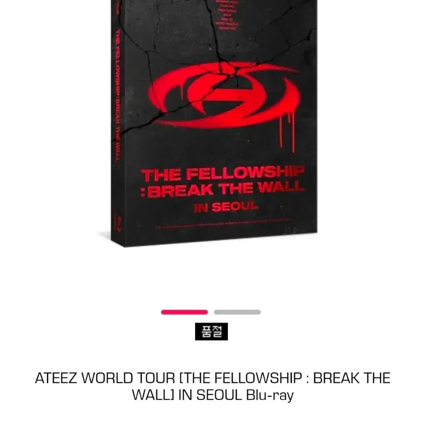 [BUNJANG] ATEEZ World Tour Break the Wall Blu-ray / 에이티즈 월드투어 break the wall(blue-ray)