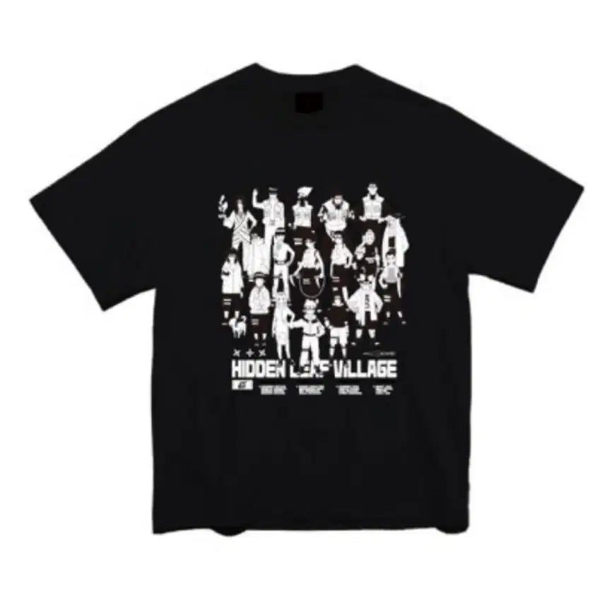 [BUNJANG] Spio Naruto T-Shirt Mix S / 스피오 나루토 반팔티 믹스 s