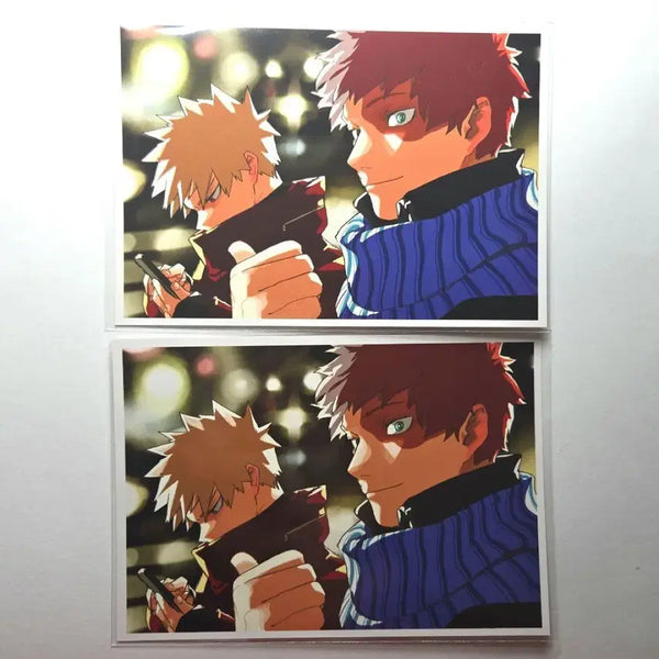 [BUNJANG] My Hero Academia Original Art Exhibition Todoroki Bakugo Snapshot Bromide / 히로아카 나히아 원화전 토도로키 바쿠고 스냅샷 브로마이드