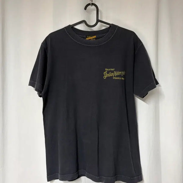[BUNJANG] Indian Motorcycle Graphic T-Shirt / 인디언 모터사이클 그래픽 티셔츠