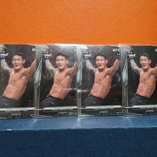 [BUNJANG] Yoo Ju Sang UFC Rookie Card (4 Cards) / 유주상 UFC 루키 카드(4장)
