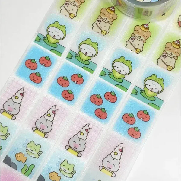 [BUNJANG] Hihiclub x Fukafuka Studio Haru Hankkan Kiss Cut Sticker / 히히클럽x후카후카스튜디오 하루 한 칸 키스컷