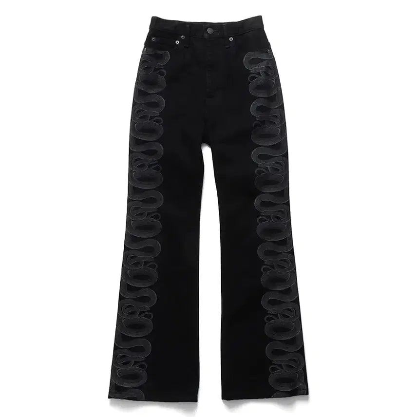 [BUNJANG] Hysteric Glamour Snake Jeans Pants 2024 Season / 히스테릭 글래머 스네이크 진 팬츠 2024 season