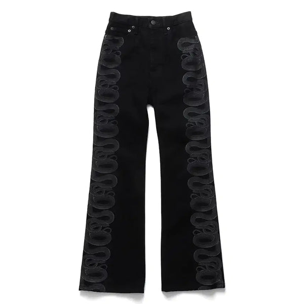 [BUNJANG] Hysteric Glamour Snake Jeans Pants 2024 Season / 히스테릭 글래머 스네이크 진 팬츠 2024 season
