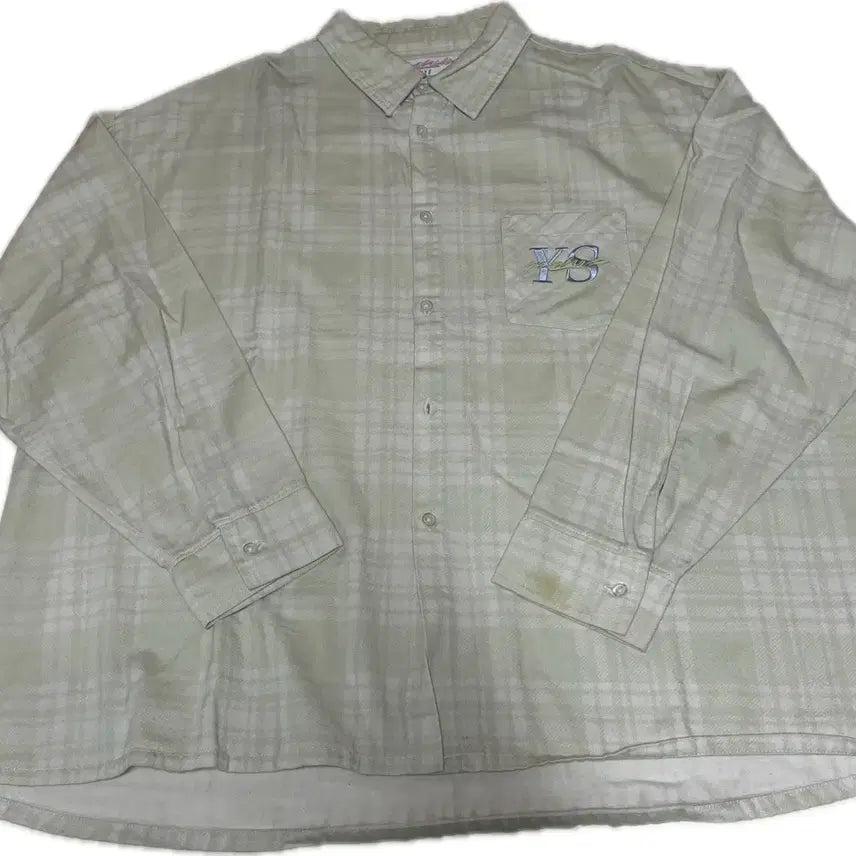 [BUNJANG] Yard Sale Checkered Shirt / 야드세일 체크셔츠
