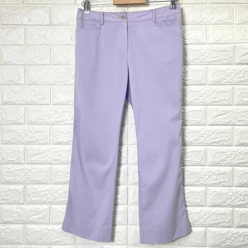 [BUNJANG] Dione Women's Light Purple Bootcut Pants M / 디오네 여성 연보라 부츠컷 팬츠 M