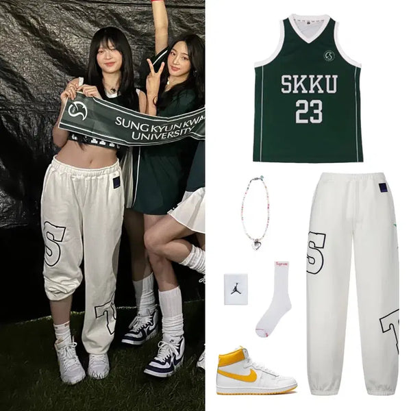 [BUNJANG] NewJeans Hanni SUNLOVE STC Sweatpants / 뉴진스 하니 SUNLOVE 선러브 stc 스웻팬츠