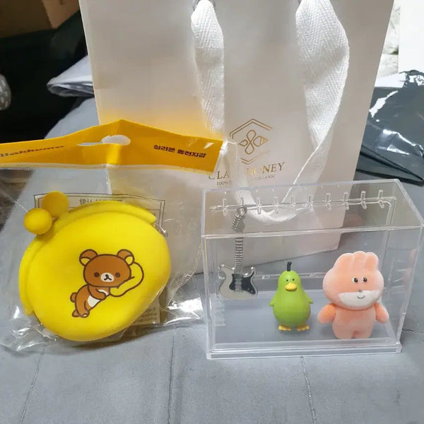 [BUNJANG] Rilakkuma Coin Purse Gacha Keyring Case Bundle / 리락쿠마 동전지갑 가챠 키링 케이스 일괄 cu반값무료배송