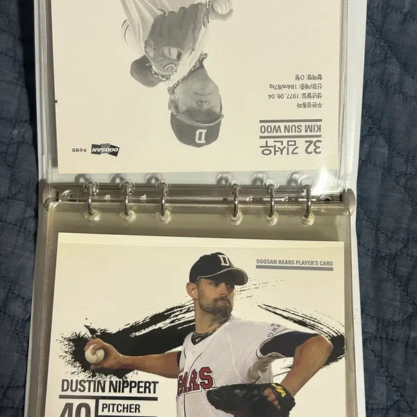 [BUNJANG] Doosan Bears 2012 Card Book / 두산베어스 2012 카드북
