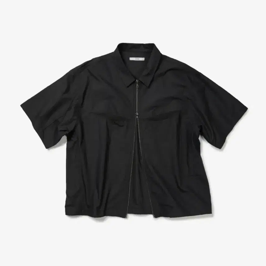 [BUNJANG] ETCE Half Zip-Up Shirt XL / ETCE 반팔 집업 셔츠