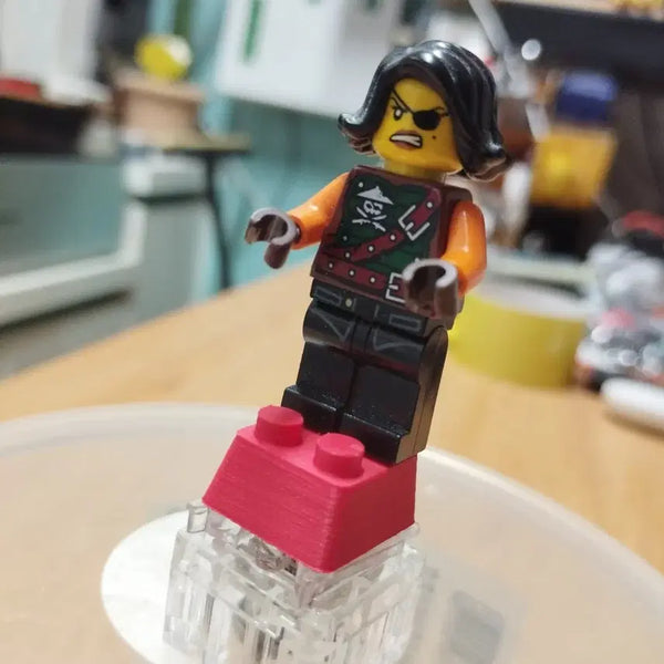 [BUNJANG] LEGO Pirate Minifigure Keycap Keyring Puzzle with LED / 레고 해적 미니피규어 키캡키링 퍼즐 led