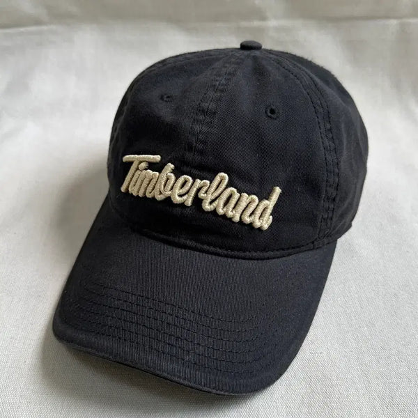 [BUNJANG] Timberland Logo Embroidered Ball Cap Black OS / 팀버랜드 블랙 로고 자수 볼캡 OS