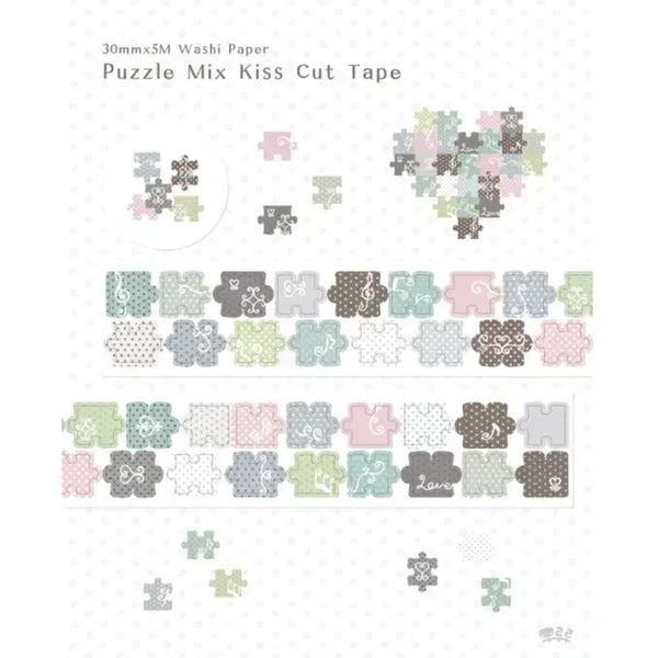 [BUNJANG] Ururu Puzzle Mix Kiss Cut Stickers / 우루루 퍼즐믹스 키스컷