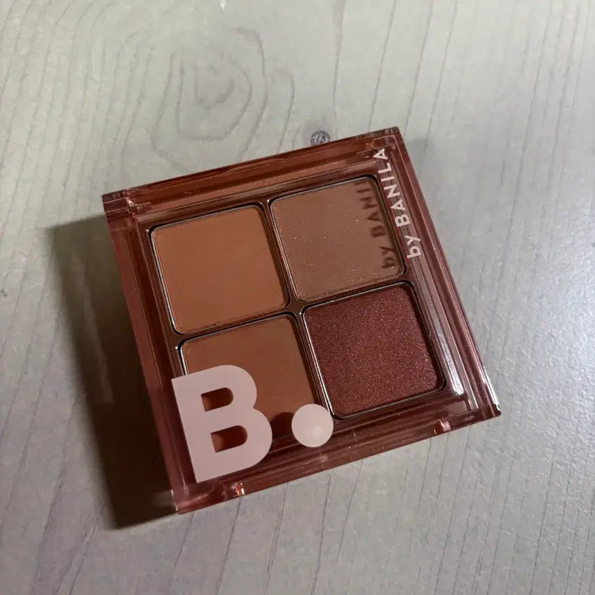 [BUNJANG] B. by BANILA Mood On Eye Palette 02 Mellow Coral / 바닐라코 비바이바닐라 무드 온 아이 팔레트 02 멜로우 코랄