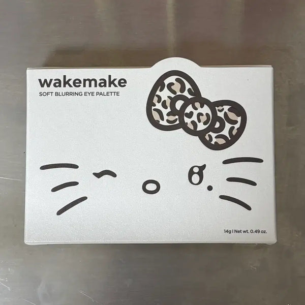 [BUNJANG] WAKEMAKE Soft Blurring Eye Palette Hello Kitty Gal Edition No. 30 Classy Nude Blurring / 웨이크메이크 소프트 블러링 아이팔레트 헬로키티갸루 에디션
