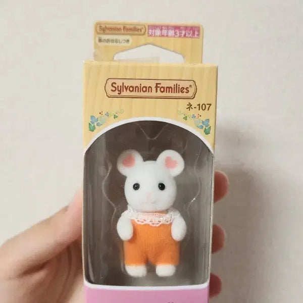 [BUNJANG] Sylvanian Families Marshmallow Mouse Baby / 실바니안 패밀리 마시멜로쥐 아기