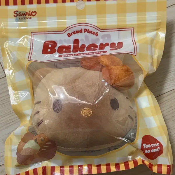 [BUNJANG] Sanrio Bakery Hello Kitty Bread Plush Keychain / 산리오 베이커리 헬로키티 빵 봉제인형 키링 미개봉
