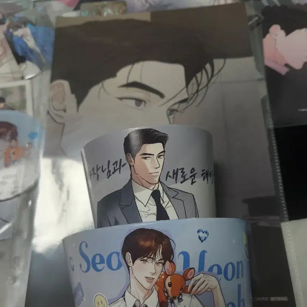 [BUNJANG] MoFun Kye-Hyuk Kwon & Seo-Yeon Oh Limited Edition Set Bundle / 리미티드 런 모펀 권제혁 서연오 세트 컵홀더 포함 일괄