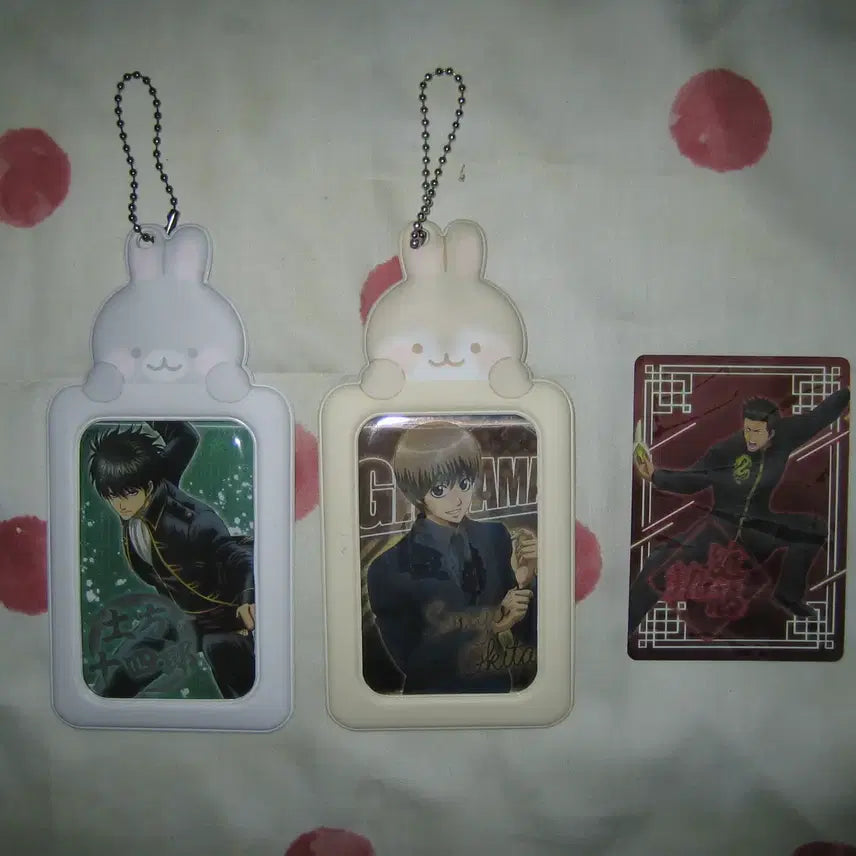 [BUNJANG] Gintama Hijikata Toshiro & Okita Sougo Card & Holder Set / 은혼/ 히지카타 소고 카드 및 홀더