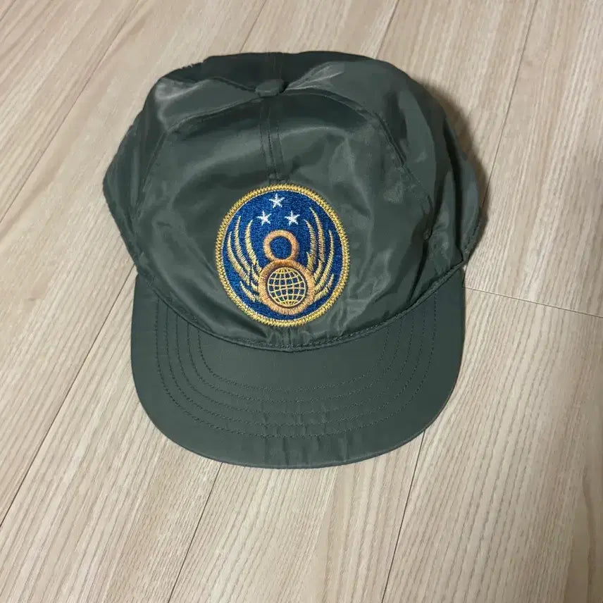 [BUNJANG] RRL MA-1 Embroidered Old Cap / RRL MA-1 올드 캡 자수