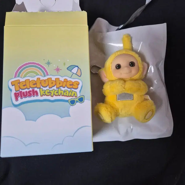 [BUNJANG] Gudal Teletubbies Nana Yellow Doll Keychain / [새상품] 구달 텔레토비 인형 키링 나나 노랑
