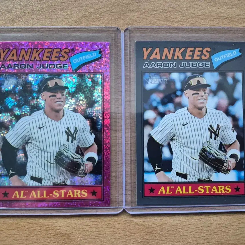 [BUNJANG] MLB Topps Aaron Judge New York Yankees Baseball Cards (Lot of 6) / MLB 탑스 뉴욕양키스 애런 저지 야구카드 6장랏 판매합니다.
