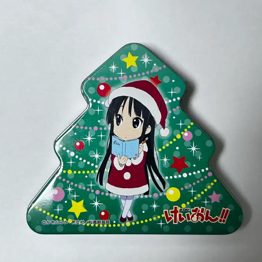 [BUNJANG] K-On! Christmas Illustration Tin Case / 케이온 크리스마스 일러스트 틴케이스