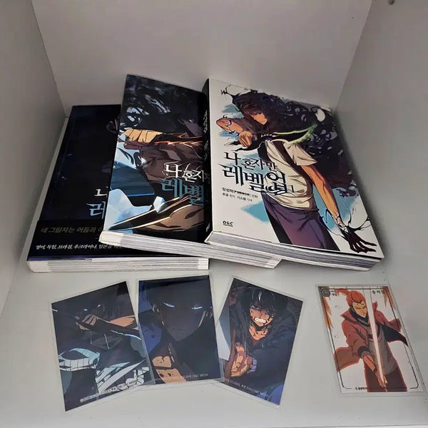 [BUNJANG] Solo Leveling Vol. 1-3 Hardcover Set (1st Edition Vol. 2 & 3) with Bonus Included / 나혼자만레벨업 나혼렙 1, 2, 3권 단행본 (2, 3권 초판) 특전포함