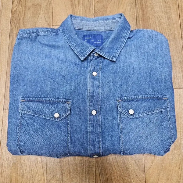[BUNJANG] Zara Western Denim Shirt / 자라 웨스턴 데님 셔츠