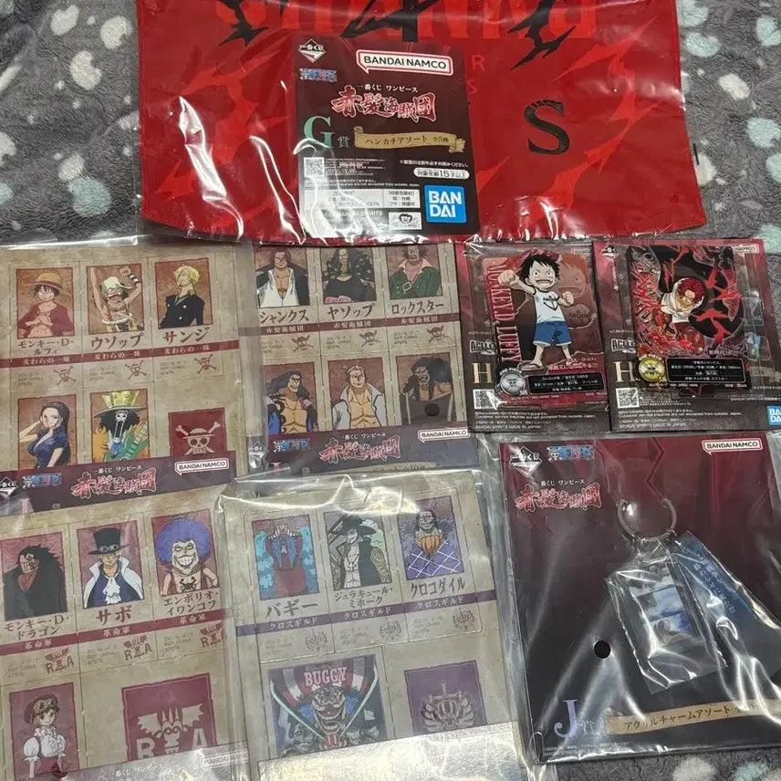 [BUNJANG] One Piece Red-Haired Pirates Ichiban Kuji Shanks Acrylic Display / 원피스 붉은머리해적단 제일복권 하위상 g상 i상 h상 샹크스 아크릴 j상