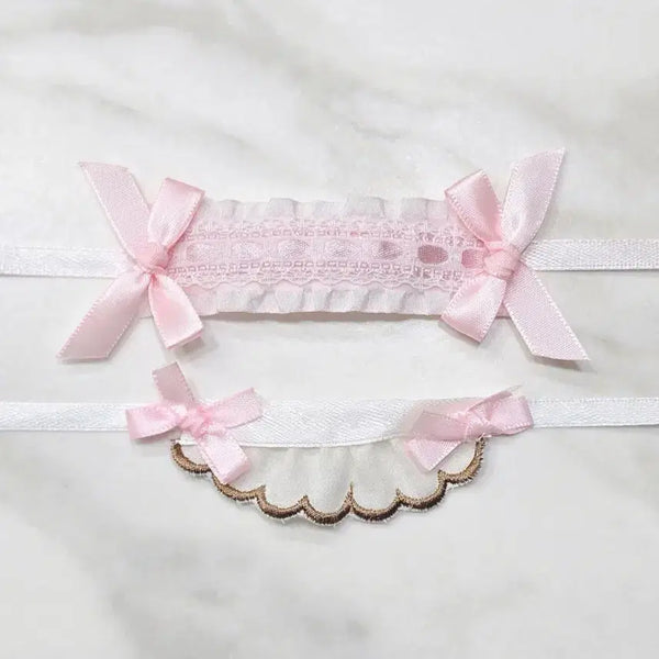 [BUNJANG] Doll Headwear 2 Types Bundle Set / 인형 헤도레 2종 일괄