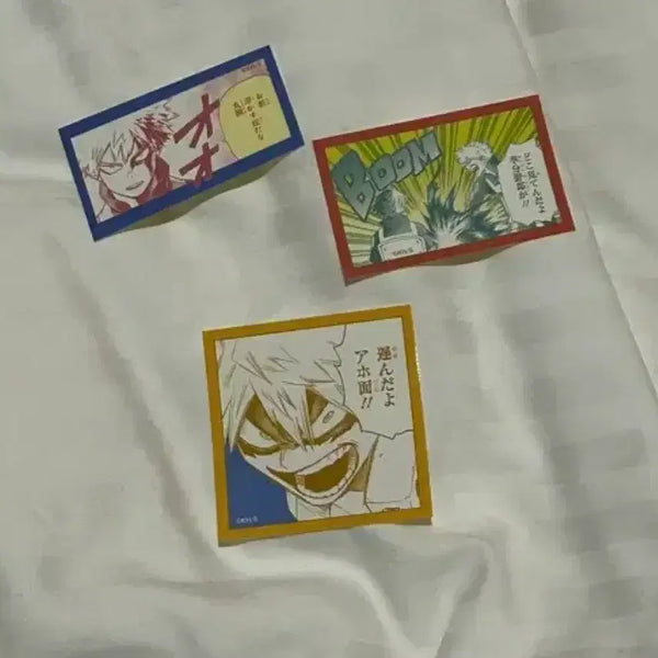 [BUNJANG] My Hero Academia Original Art Exhibition Bakugo Sticker Bundle / 히로아카 원화전 바쿠고 스티커 일괄