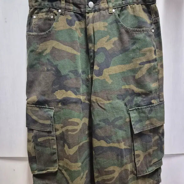 [BUNJANG] Filminate Camo Bermuda Cargo Shorts / 필루미네이트 카모 버뮤다 카고 M