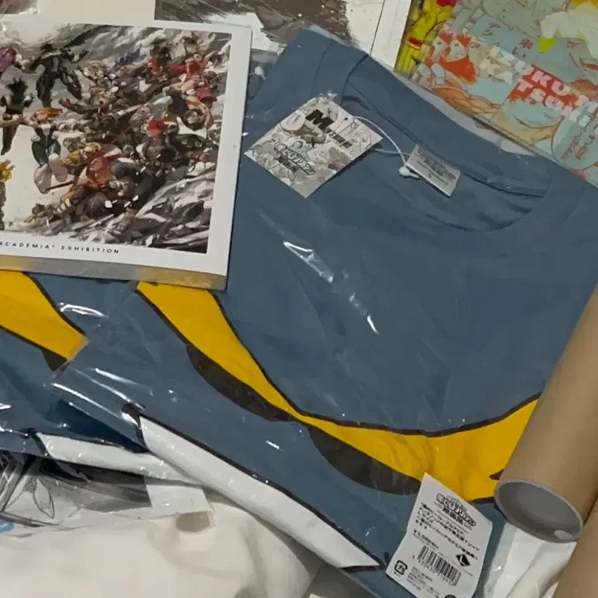 [BUNJANG] My Hero Academia Original Art Exhibition Men's Non-no T-shirt (M) / 미개봉) 히로아카 원화전 맨즈논노 티셔츠 L