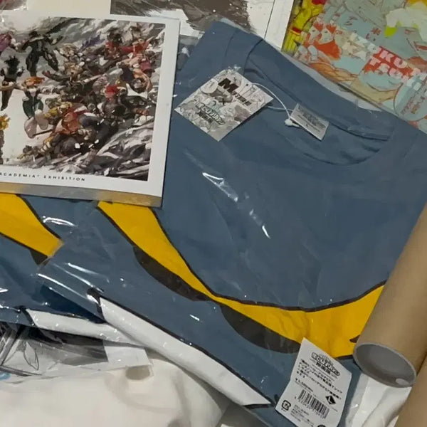 [BUNJANG] My Hero Academia Original Art Exhibition Men's Non-no T-shirt (M) / 미개봉) 히로아카 원화전 맨즈논노 티셔츠 L