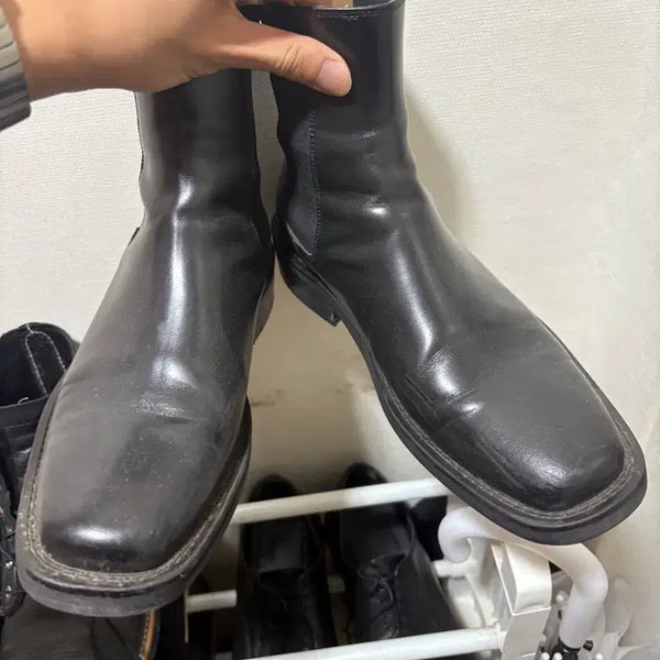[BUNJANG] Lost Garden Square Toe Chelsea Boots / [270]로스트가든 스퀘어토 첼시부츠