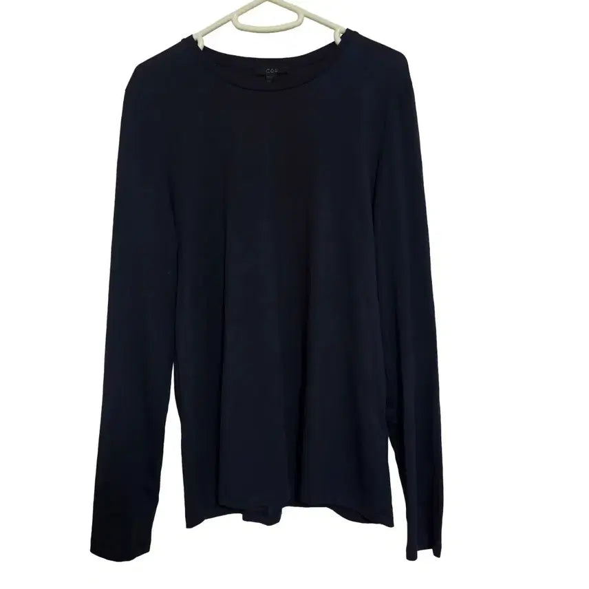 [BUNJANG] COS Navy Cotton Long Sleeve Shirt (M) / 코스(COS) 네이비 코튼 롱슬리브 (M)