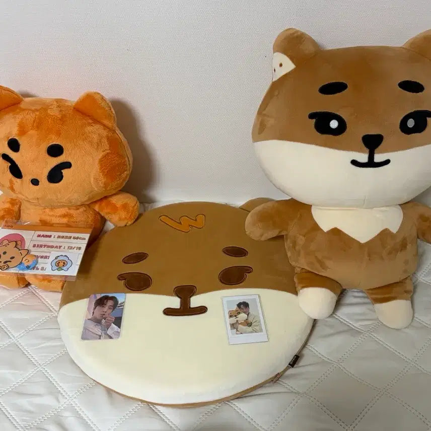 [BUNJANG] Seventeen Ke-Jamal, Cushion, Ke-Ke Doll Bundle Set with Photocards / 케 자멀, 방석, 케케 인형 포카포함 일괄